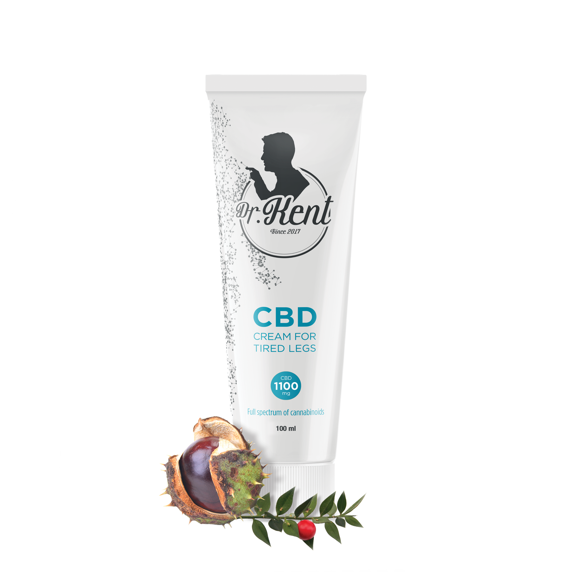 CBD-Creme für müde Beine 1100 mg, 100 ml