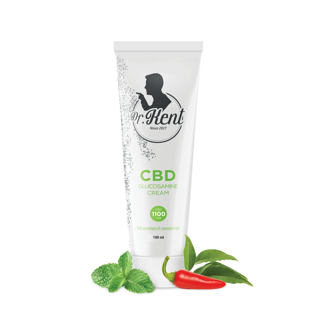 CBD-Glucosamincreme 1100 mg, 100 ml