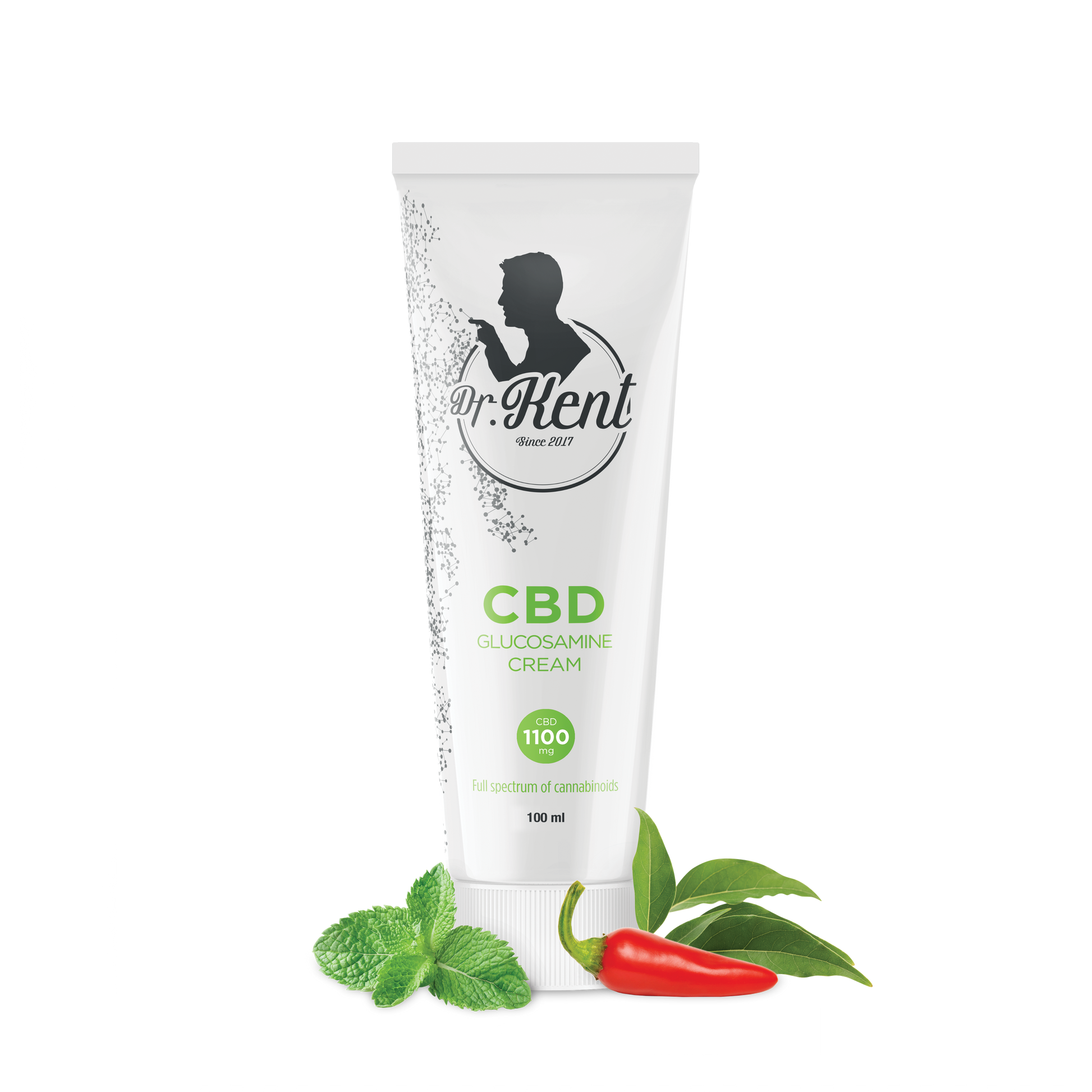 CBD-Glucosamincreme 1100 mg, 100 ml
