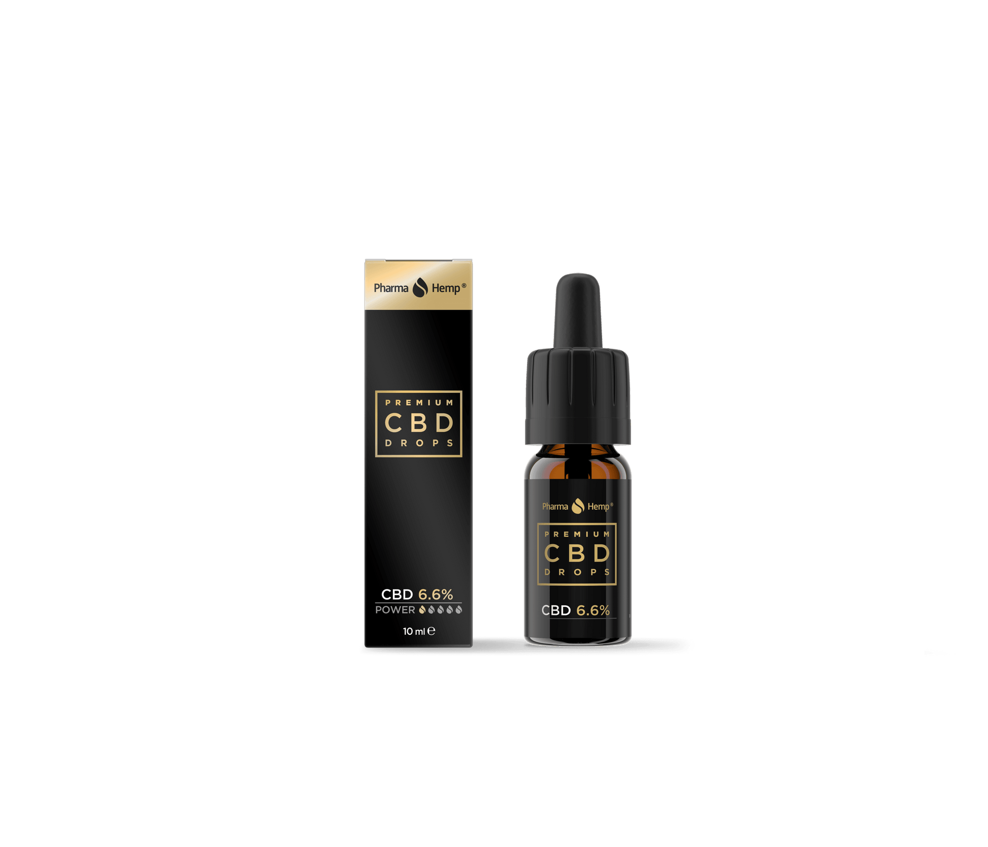 Premium CBD-Tropfen MCT‑Öl 10 ml