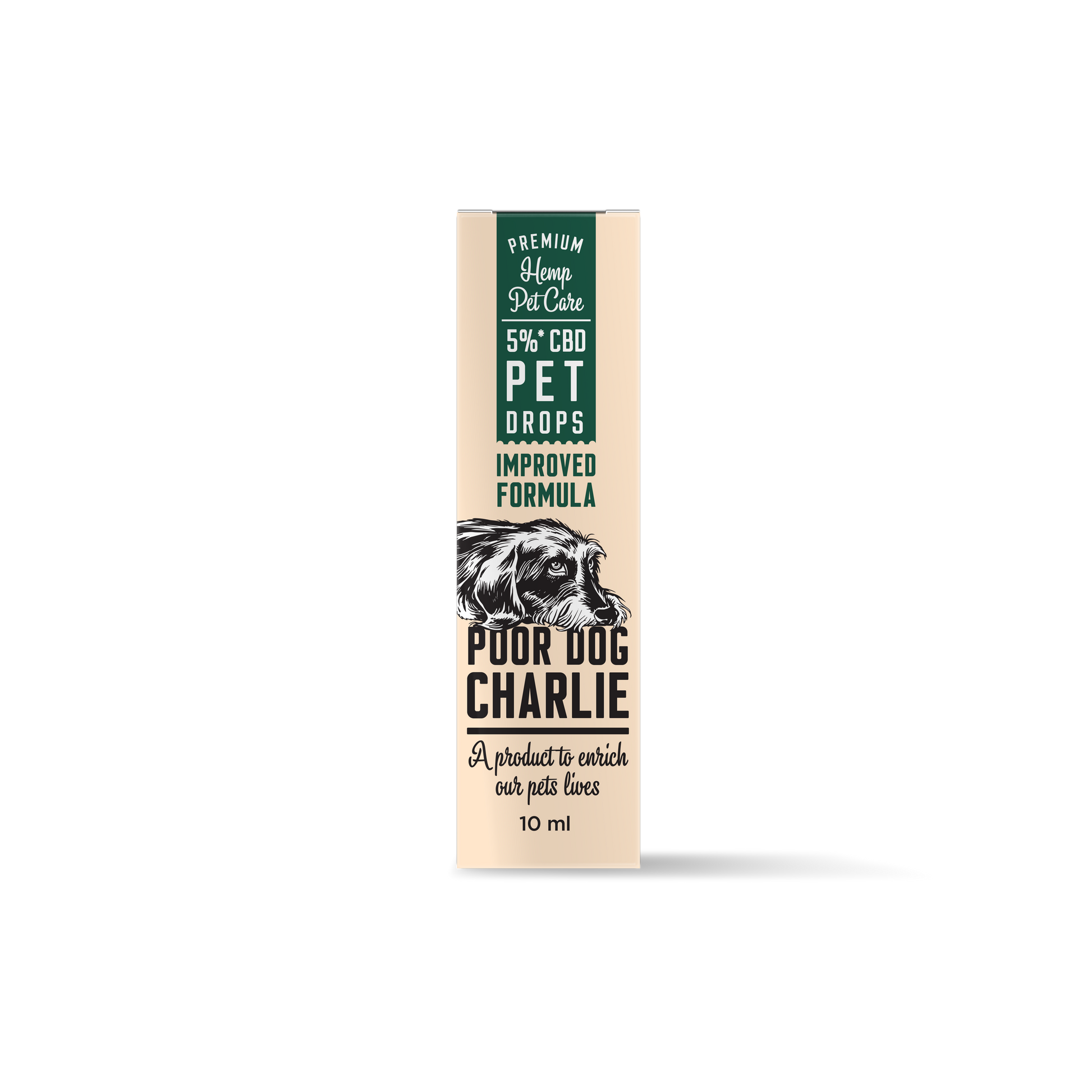 POOR DOG CHARLIE Premium Hemp Pet Care CBD Drops